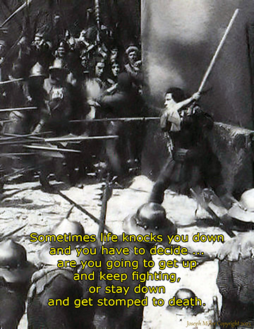 keep fighting